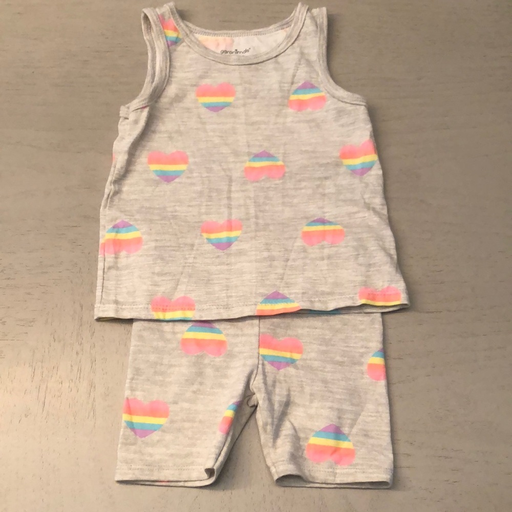 2T Tank top and shorts set